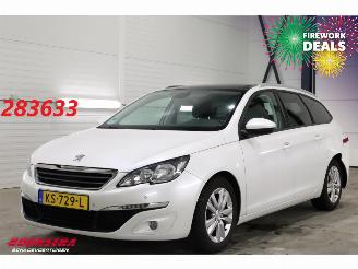 uszkodzony samochody osobowe Peugeot 308 SW 1.6 BlueHDI Active Pano Navi Clima Cruise PDC 2016/11