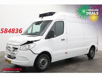 krockskadad bil bedrijf Mercedes Sprinter 315 CDI 9G-Tronic L2-H1 Kuhler Carrier Leder Navi Airco Cruise Camera 2023/8