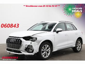 damaged passenger cars Audi Q3 35 TDI Aut. S-Line LED ACC Virtual Clima Camera SHZ 39.443 km! 2023/12