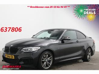 krockskadad bil auto BMW 2-serie Coupé M240i Executive BiXenon Navi Clima Cruise SHZ PDC 147.428 km! 2016/11