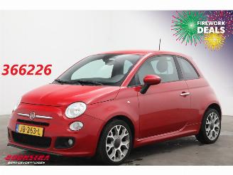 krockskadad bil auto Fiat 500 0.9 TwinAir Turbo Aut. 500S Clima PDC 80.824 km! 2016/1
