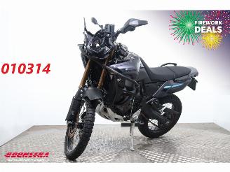 krockskadad bil motor Yamaha  Ténéré 700 World Raid LED ABS Akrapovic 2024/2