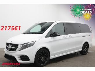 krockskadad bil auto Mercedes V-klasse 300d Lang 9G-Tronic Edition AMG DoKa Leder LED ACC Burmester 360° AHK 2023/8