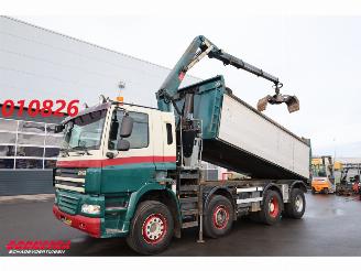 Tweedehands vrachtwagen GINAF  4241 S 8X4 Kipper HMF 1643 Z2 Kran Euro 5 2009/3