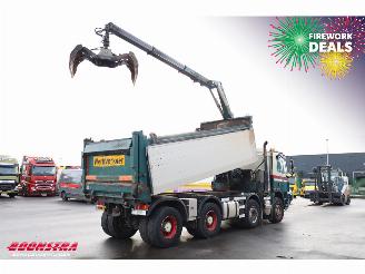 GINAF  4241 S 8X4 Kipper HMF 1643 Z2 Kran Euro 5 picture 3