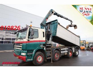skadebil auto GINAF Xc-70 4241 S 8X4 Kipper HMF 1643 Z2 Kran Euro 5 2009/3
