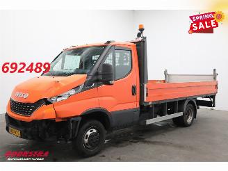 damaged commercial vehicles Iveco Daily 35C14H Hi-Matic Pritsche Airco AHK LBW 2022/10