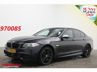 skadebil auto BMW 5-serie M550xd Diebstahlschaden Schuifdak Memory ACC H/K Leder Camera SHZ 2015/9
