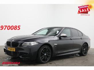 krockskadad bil auto BMW 5-serie M550xd Diebstahlschaden Schuifdak Memory ACC H/K Leder Camera SHZ 2015/9