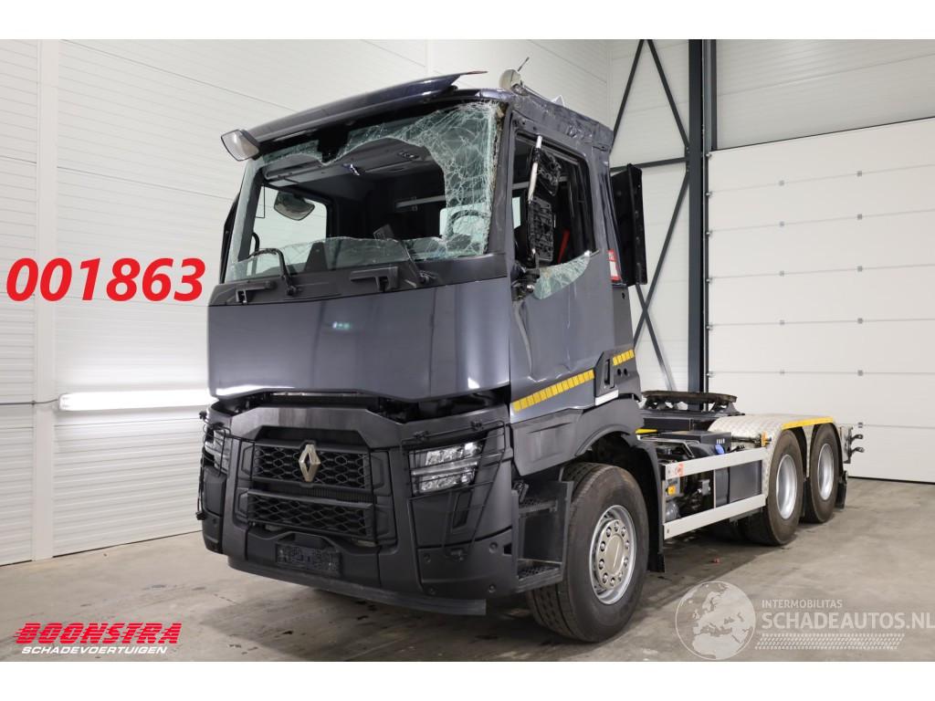 Renault C 480 ACC 2X PTO Hydrauliek AJK Kip / Schiebe 6X4 144.786 km!