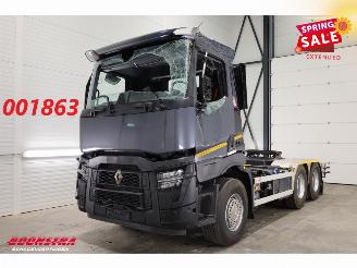 Unfall Kfz LKW Renault  480 ACC 2X PTO Hydrauliek AJK Kip / Schiebe 6X4 144.786 km! 2023/4