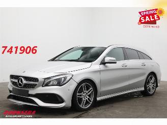krockskadad bil auto Mercedes Cla-klasse Shooting Brake 200d 7G-Tronic AMG LED Navi Airco Cruise SHZ PDC 2019/5