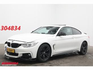 skadebil auto BMW 4-serie Coupé 420i Aut. M-Sport Schuifdak BiXenon Navi Clima Cruise SHZ 175.242 km! 2015/6