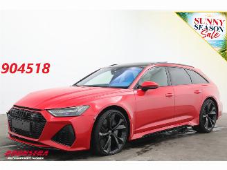 skadebil auto Audi Rs6 Avant 4.0 TFSI Quattro Dynamic+ 305kmh Keramik Pano B&O HUD 360° ACC 2022/4