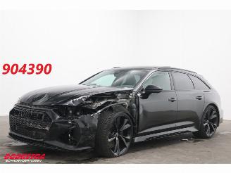 uszkodzony samochody osobowe Audi Rs6 Avant 4.0 TFSI Quattro Dynamic Pano HUD 360° AHK B&O Memory 2023/7