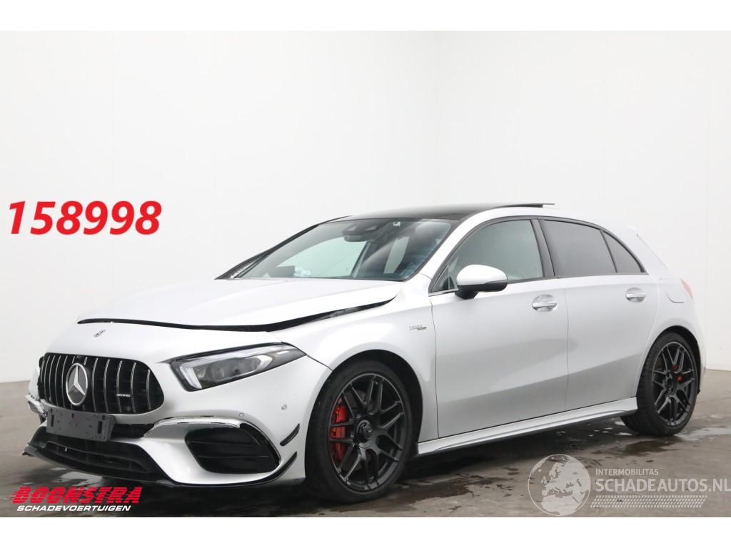 Mercedes A-klasse AMG 45 S 4MATIC+ Schalensitze Drivers Pack Pano Burmester 360¯