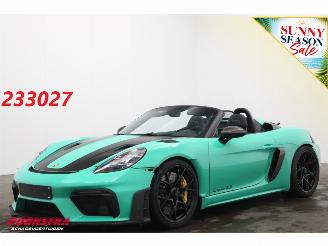 Unfallwagen Porsche 718 Spyder RS Weissach PCCB Chrono Lift PTS 227 Lightergreen 2024/3