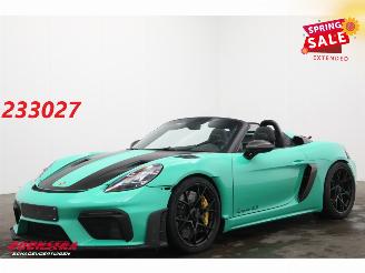 Unfallwagen Porsche 718 Spyder RS Weissach PCCB Chrono Lift PTS 227 Lightergreen 2024/3