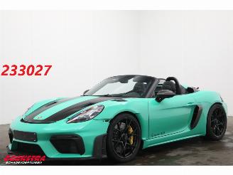 Auto incidentate Porsche 718 Spyder RS Weissach PCCB Chrono Lift PTS 227 Lightergreen 2024/3