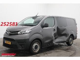 dañado vehículos comerciales Toyota Proace 2.0 D-4D DoKa 6-Pers. Navi Airco Cruise Apple/Android PDC 2023/6