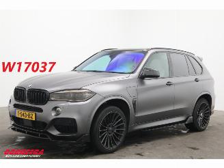 krockskadad bil auto BMW X5 xDrive40e iPerformance M-Sport H/K Pano LED HUD ACC LRHZ Camera AHK 2017/5