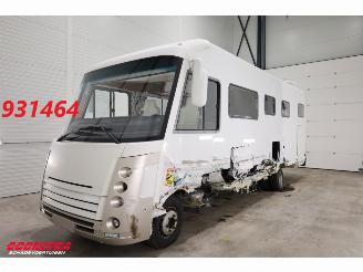 skadebil auto Niesmann+Bischoff S-80 Flair 800 ILW 72C20 Lucht Leder Dakairco Solar TV Hefbed 2014/7