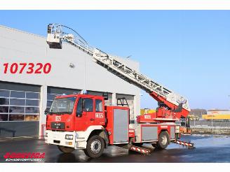skadebil bedrijf MAN LE 280 Magirus Hubarbeitsbühne Feuerwehr 25m Rettungskorb Euro 3 2003/3