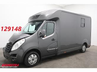 skadebil bedrijf Opel Movano 2.3 CDTI 170 PK STX Horsetruck Leder Navi Airco Cruise Camera 33.121 km! 2018/1
