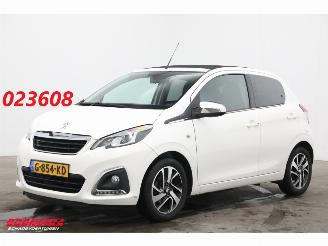 skadebil auto Peugeot 108 1.0 e-VTi Allure TOP! Schuifdak Clima Cruise Camera 34.304 km! 2019/10