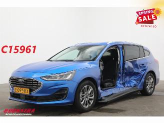 Voiture accidenté Ford Focus 1.0 EcoBoost Hybrid Aut. Titanium LED Apple/Android Navi Clima Cruise AHK 2024/6