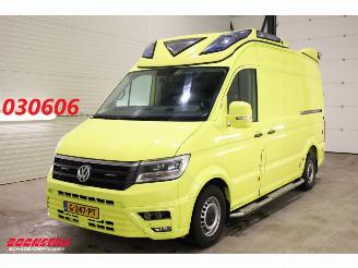 occasione veicoli commerciali Volkswagen Crafter 2.0 TDI 175 PK DSG Ambulance RTW Lucht 2X Schuifdeur LED Leder Airco Cruise PDC 2019/11