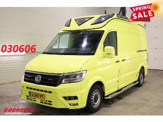 ojeté vozy dodávky Volkswagen Crafter 2.0 TDI 175 PK DSG Ambulance RTW Lucht 2X Schuifdeur LED Leder Airco Cruise PDC 2019/11