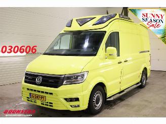 bruktbiler bedrijf Volkswagen Crafter 2.0 TDI 175 PK DSG Ambulance RTW Lucht 2X Schuifdeur LED Leder Airco Cruise PDC 2019/11