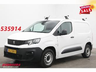 krockskadad bil bedrijf Peugeot Partner 1.5 BlueHDI 130 PK Aut. Premium Apple/Android Airco Cruise PDC 79.956 km! 2021/9