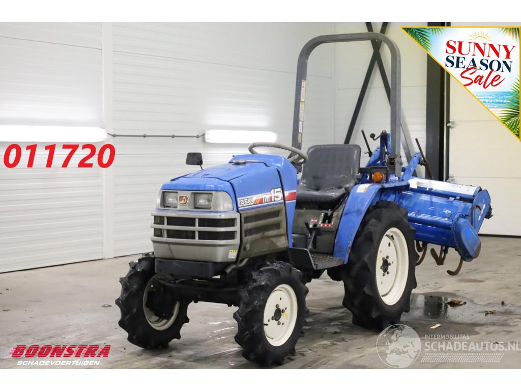 Iseki TM15 11 KW Minitraktor + Frees 419 Uur