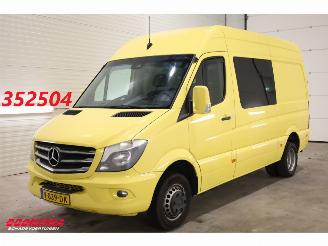 krockskadad bil bedrijf Mercedes Sprinter 519 3.0 CDI Aut. DoKa Navi Airco Cruise Camera AHK 2017/1
