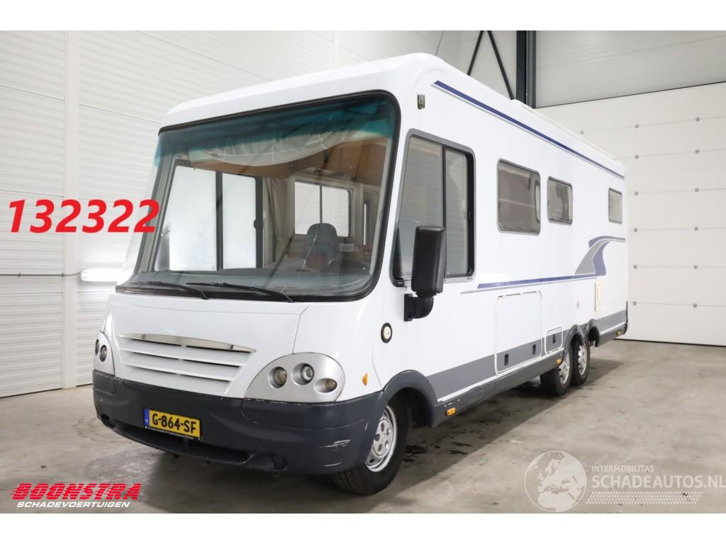 Niesmann+Bischoff Flair 2.8 JTD Solar TV Hefbed Dwarsbed Leder AHK