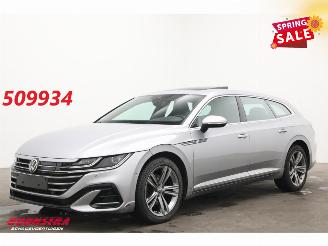skadebil auto Volkswagen Arteon 1.4 TSI eHybrid R-Line Pano LED ACC Leder Memory 360° AHK 2022/7