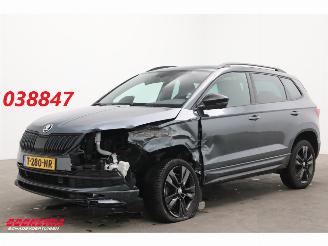 krockskadad bil auto Skoda Karoq 1.5 TSI Aut. ACT Sportline Business Virtual ACC Camera LRHZ SHZ 2022/3