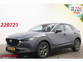 krockskadad bil auto Mazda CX-30 2.0 e-SkyActiv-X M Hybrid Comfort Leder HUD Memory Camera SHZ LRHZ 2021/10