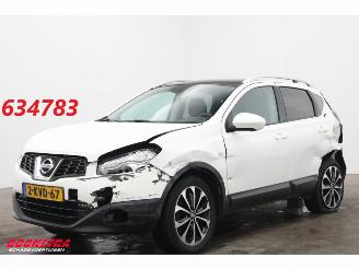 krockskadad bil auto Nissan Qashqai 1.6 Connect Edition Pano 360° Navi Clima Cruise AHK 112.559 km! 2013/7