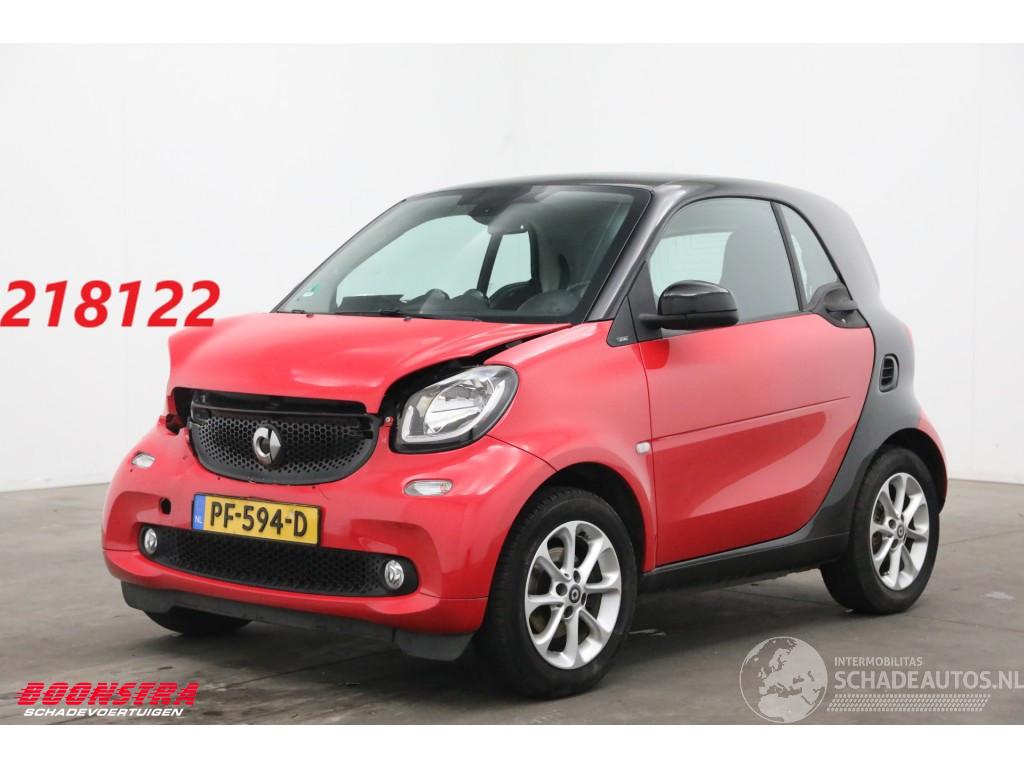 Smart Fortwo 1.0 Turbo Aut. Prime Schuifdak Leder Navi Clima Cruise Camera SHZ 46.516 km!