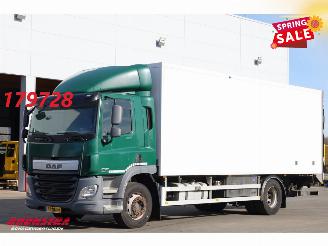 krockskadad bil vrachtwagen DAF CF 260 FA Turboschaden Carrier Iceland Twincooler LBW 360° Euro 6 2018/1