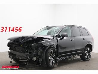 Vaurioauto  passenger cars Volvo Xc-90 T8 Plug-in Hybr. AWD Ultra Dark 7-Pers. Pano LED ACC B&W HUD Lucht AHK 2024/8