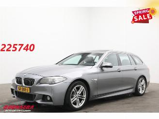 krockskadad bil auto BMW 5-serie Touring 520i Aut. M-Sport Pano Leder Memory SHZ Orig. NL 151.381 km! 2015/4