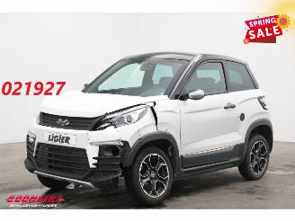 krockskadad bil auto Ligier Picanto JS60 Chic Airco Leder Bluetooth 12.980 km! 2020/12