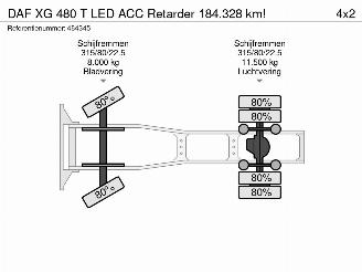 DAF XG 480 T LED ACC Retarder 184.328 km! picture 29
