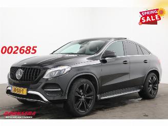 damaged passenger cars Mercedes GLE Coupé 350 d 4MATIC AMG LED ACC Leder Schuifdak Lucht Camera AHK 2015/7
