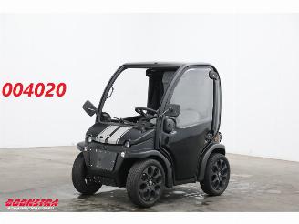 krockskadad bil brommobiel Biro  Urban Leder 100% Elektrisch! Mopedauto 2023/4