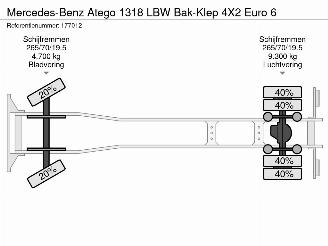 Mercedes Atego 1318 LBW Bak-Klep 4X2 Euro 6 picture 37